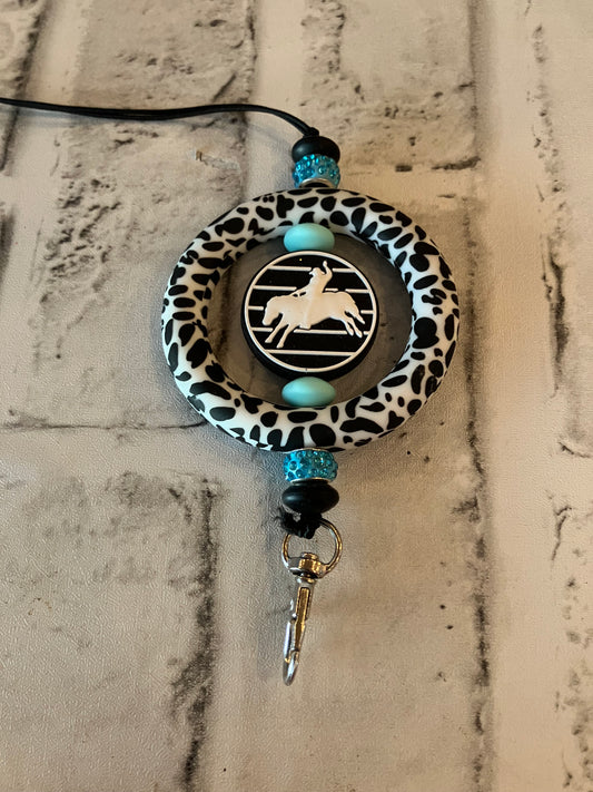 Rodeo car charm