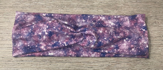 Purple galaxy adult headbands💚