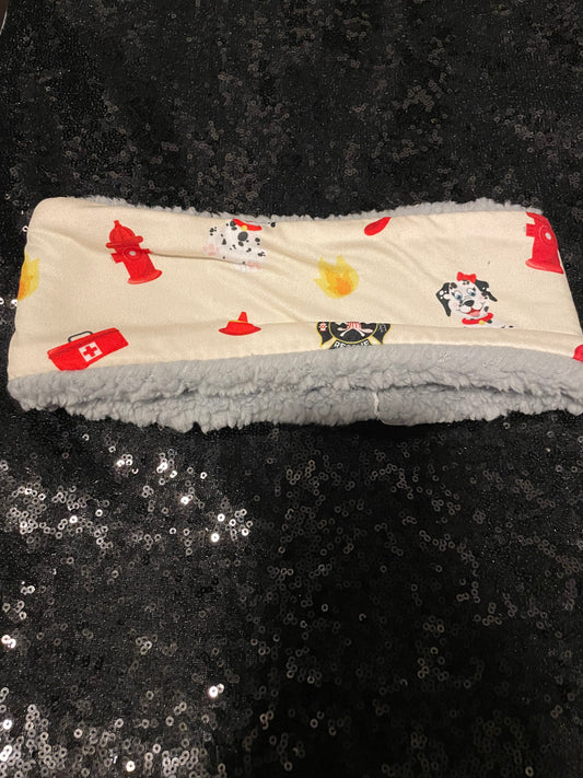 Firefighter ear warmer no twist child💜