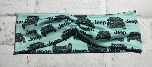 Teal offroad headbands adult