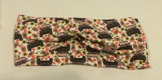 Offroad coffee child headbands💛