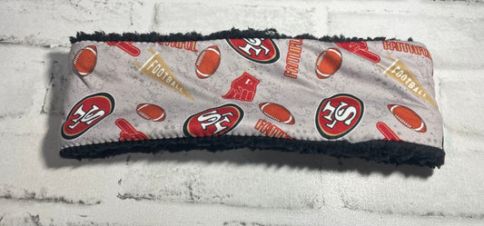 49ers no twist adult ear warmer💜