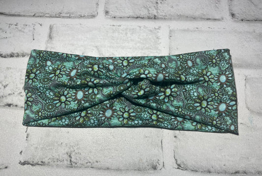 Turquoise jewels child headbands 💚