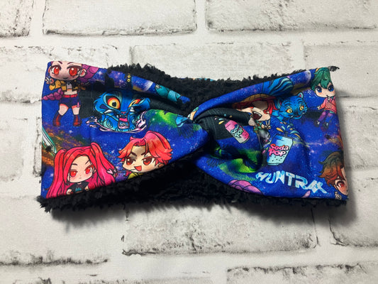 Huntrix child ear warmers