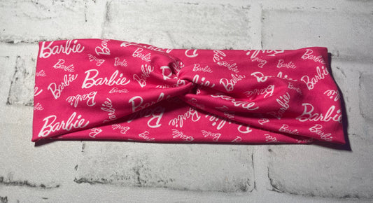 Pink doll adult headbands