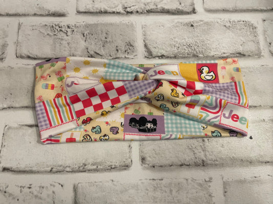 Off-road patchwork adult