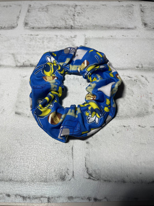 Mitchell football scrunchies