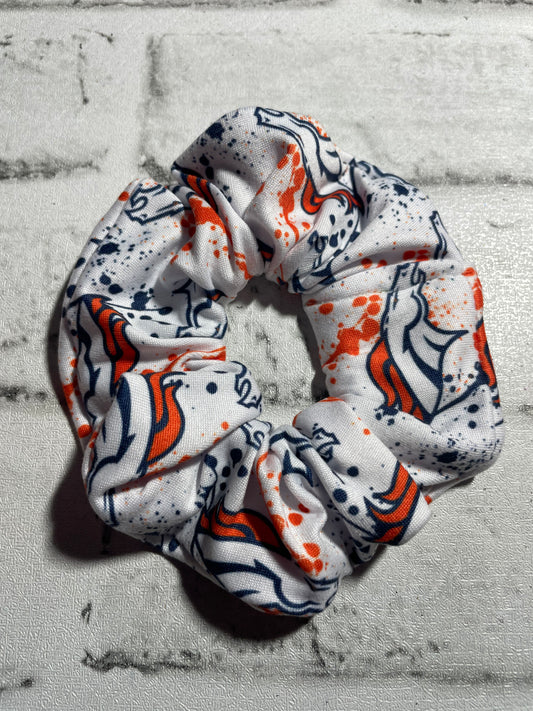 Broncos scrunchie