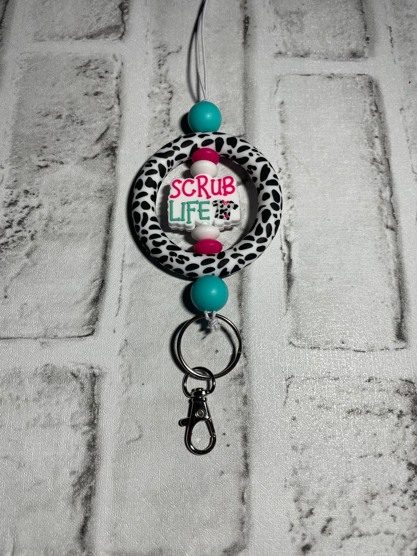 Scrub life car charm freshie holder