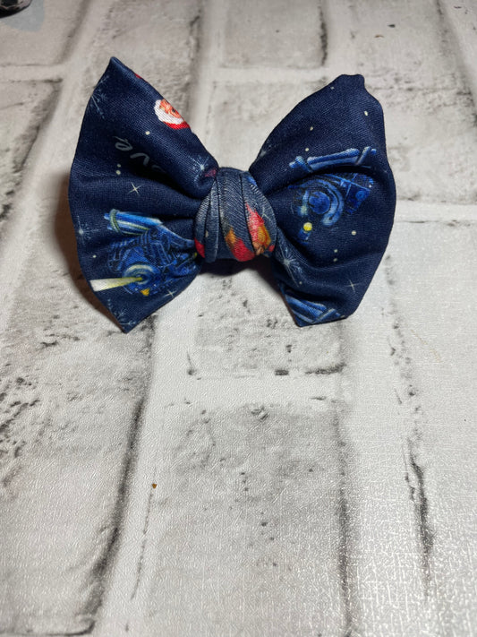 Polar express clip bow