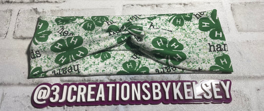 4H headbands child💛