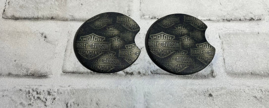 Black HD car coasters💜