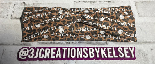 Cheetah workwear headbands child🩵