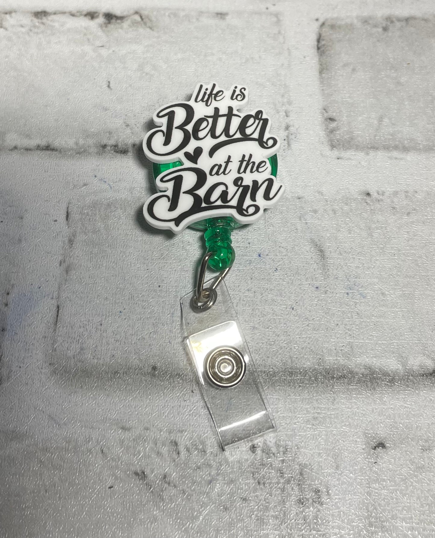 Life is better at the barn badge reel