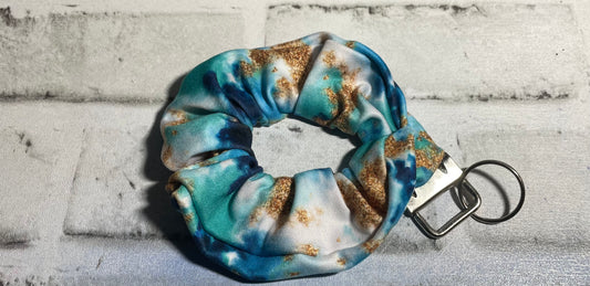 Ocean scrunchie keychain🧡