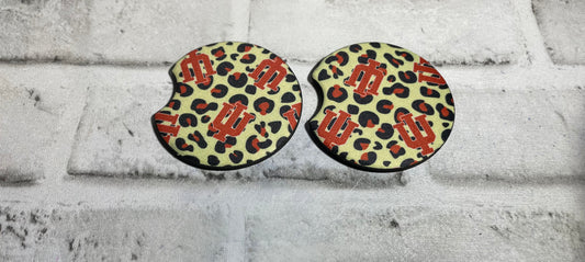 Cheetah Indiana car coasters