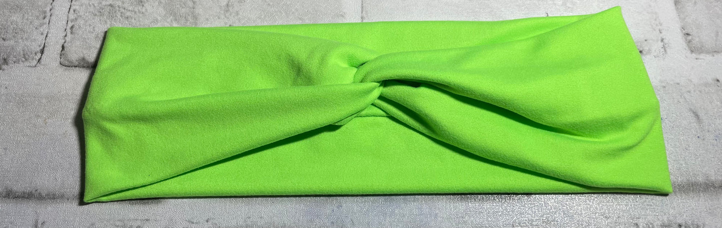 Neon green headbands child