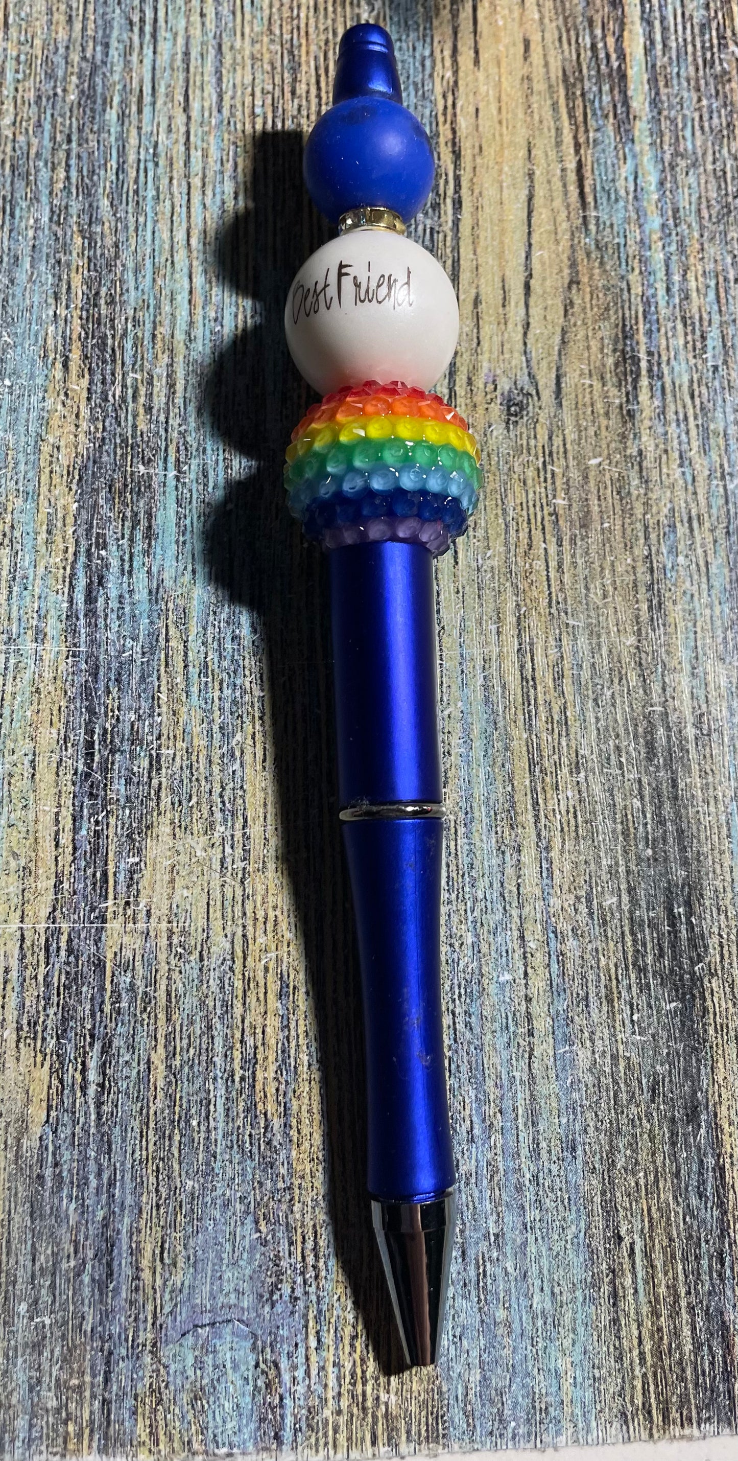 Rainbow best friend pen