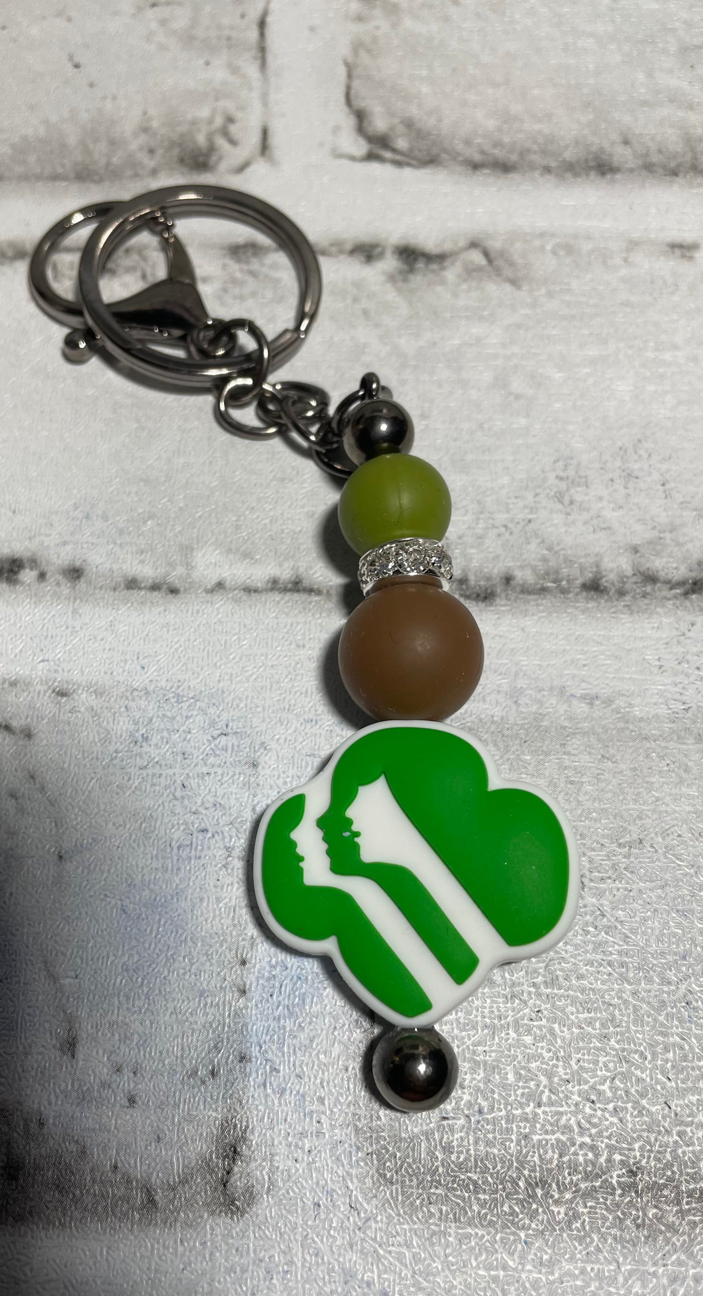 Girl Scout keychain